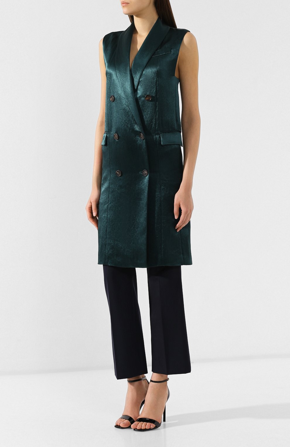 Двубортный жилет BRUNELLO CUCINELLI, арт. MF5749269, фото 3
