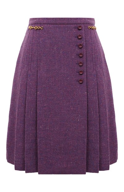 Женская шерстяная юбка GUCCI, арт. 643331 ZAF2V