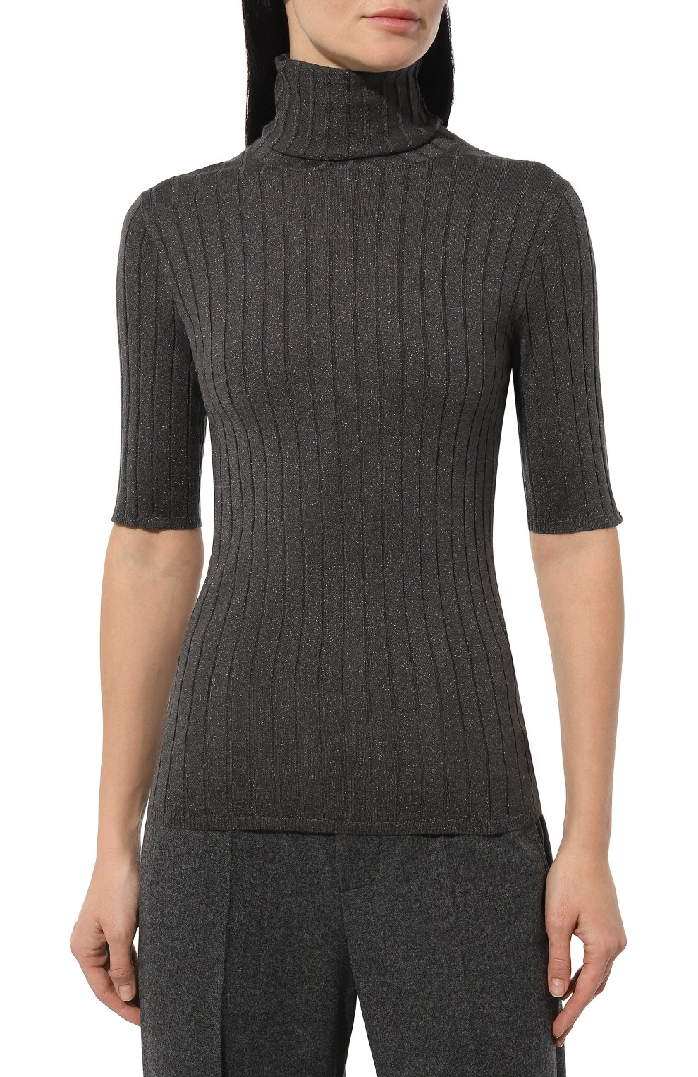 Водолазка из кашемира и шелка BRUNELLO CUCINELLI, арт. M41862203, фото 3
