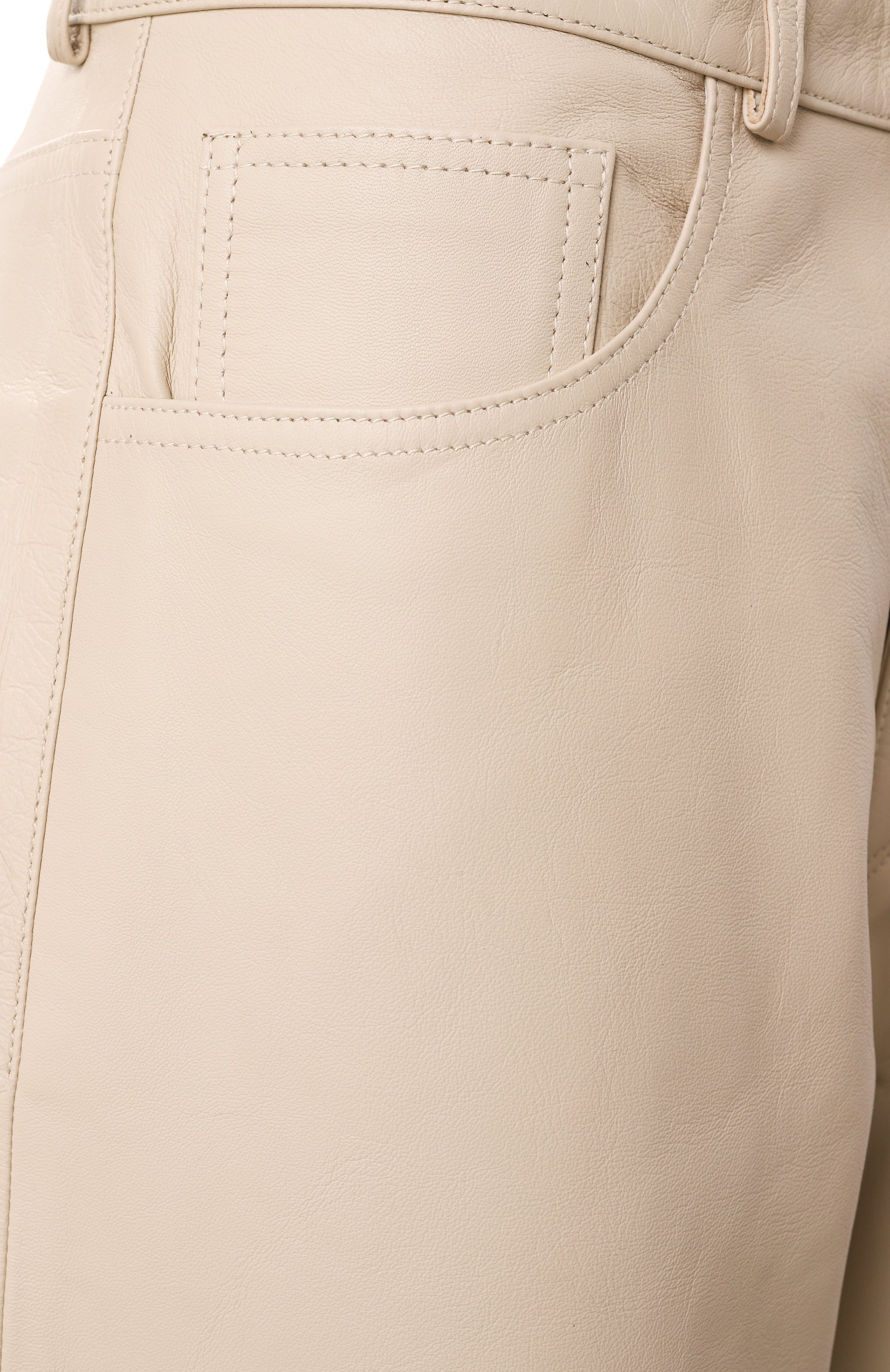 Кожаные брюки HAIKURE, арт. HEW03296PL002TP, фото 6