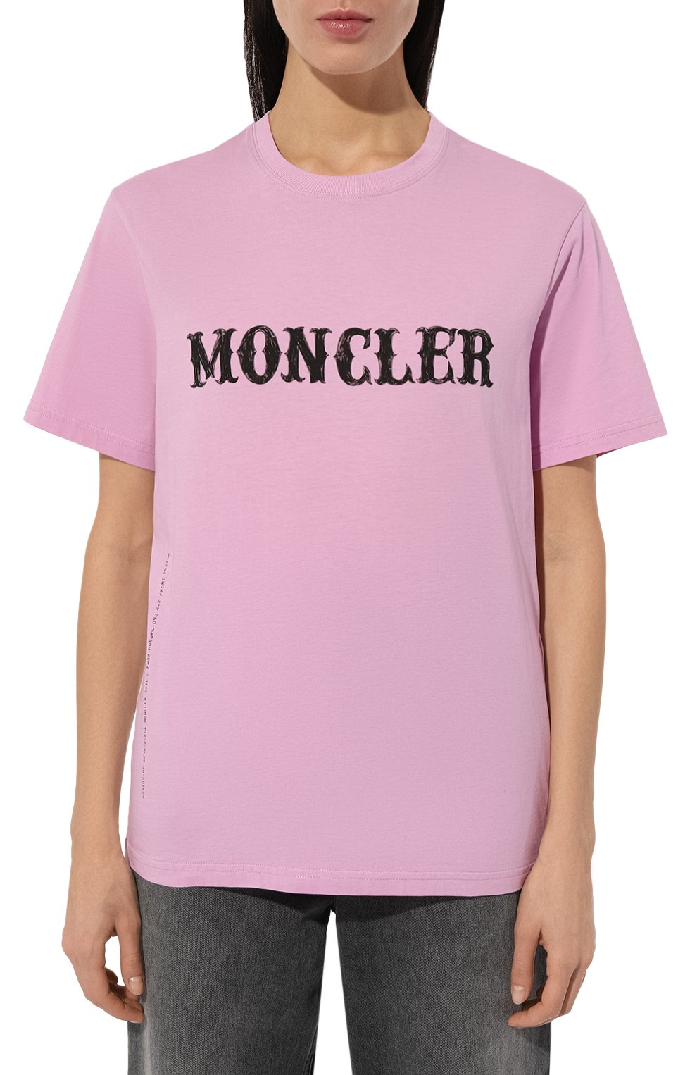 Хлопковая футболка MONCLER, арт. 8C000-01-M2350, фото 3