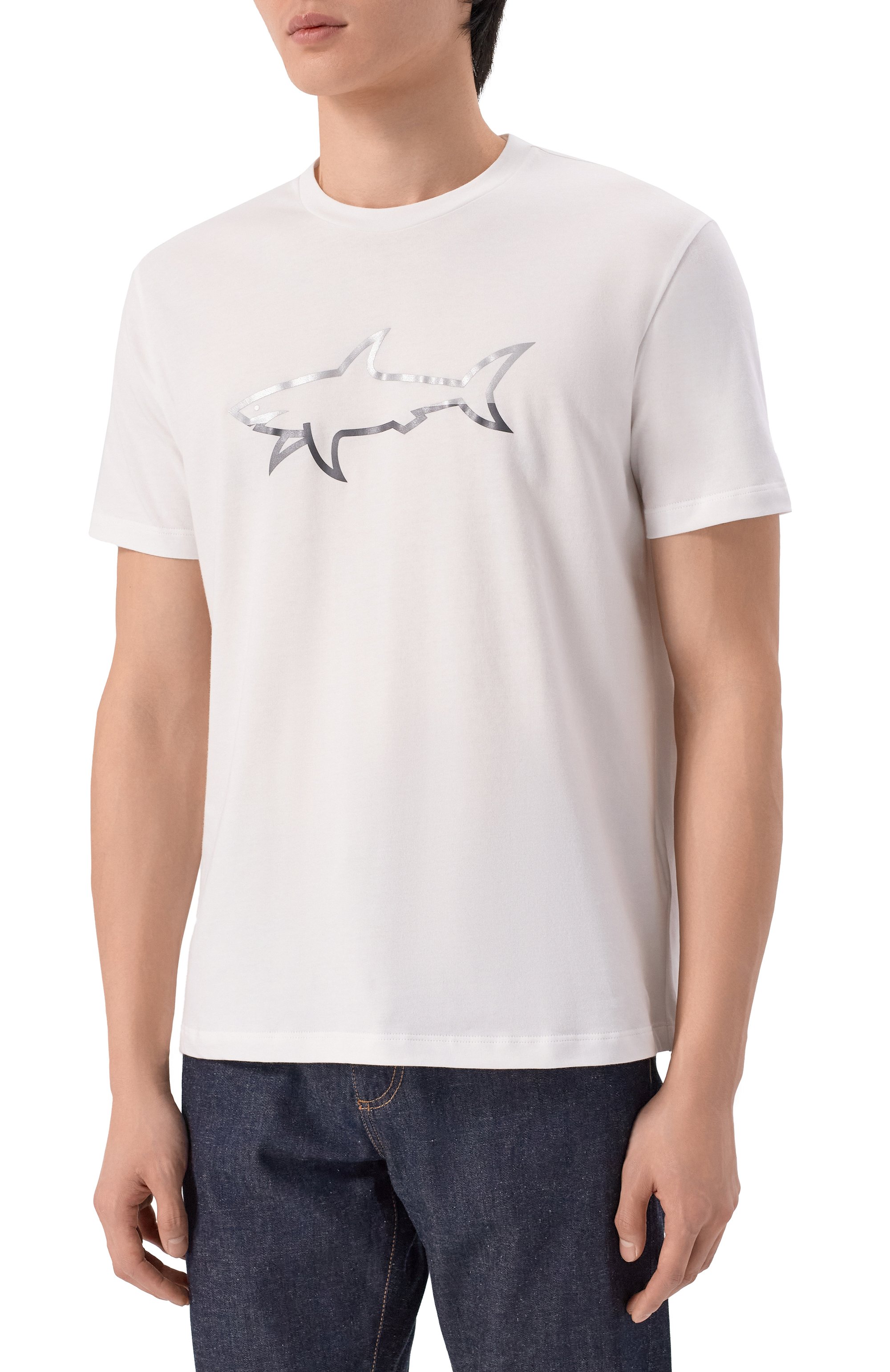 Хлопковая футболка PAUL&SHARK, арт. 25411078, фото 3