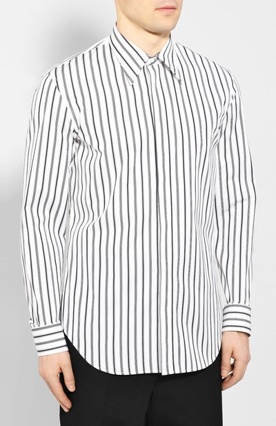 Хлопковая рубашка MAISON MARGIELA, арт. S50DL0435/S52652, фото 3