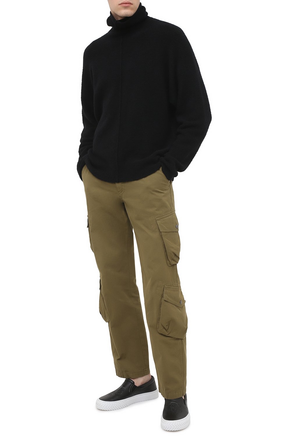 Кожаные слипоны KENZO, арт. FA65SN200L73, фото 2