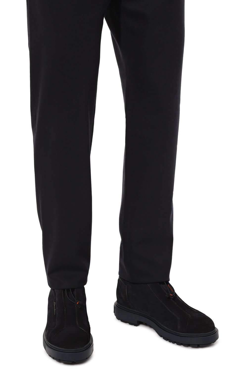 Замшевые ботинки stmoriz SANTONI, арт. MGSG189720CNBGEX, фото 3