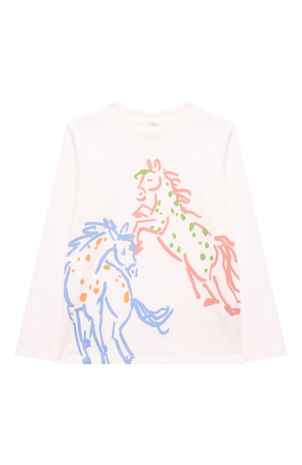 Хлопковый лонгслив STELLA MCCARTNEY, арт. TV8E10, фото 1