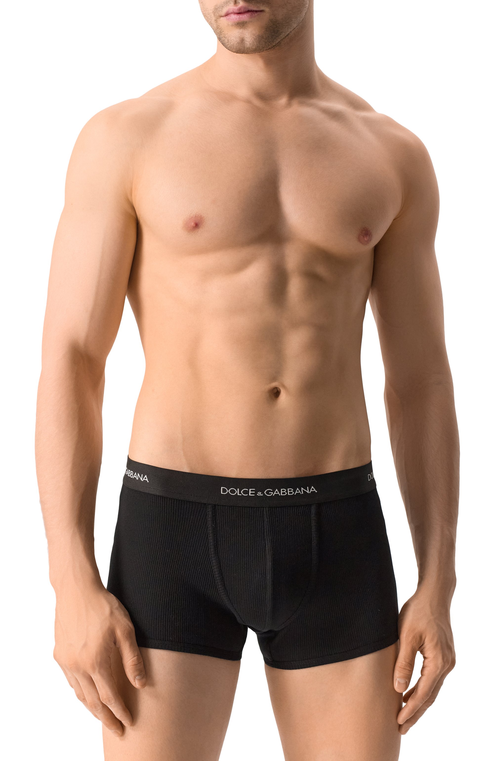 Хлопковые боксеры DOLCE & GABBANA, арт. M4C13J/0NN96, фото 2