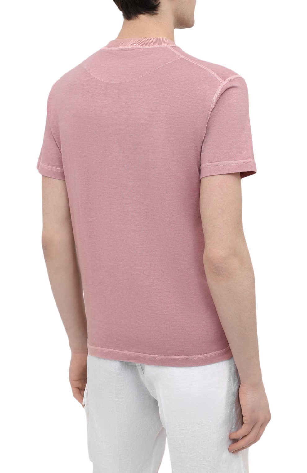 Хлопковая футболка STONE ISLAND, арт. 741523757, фото 4