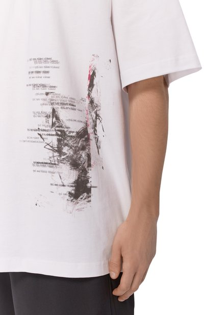 Хлопковая футболка ISABEL BENENATO, арт. UJ12PS26, фото 5