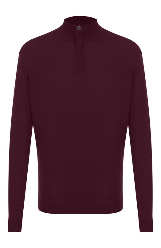 Шерстяной джемпер Daniele Fiesoli DF9046 Бордовый DF9046