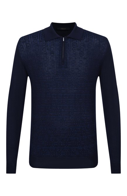 Мужское поло из кашемира и шелка ZILLI, арт. KZP001M0330VMSH00_002