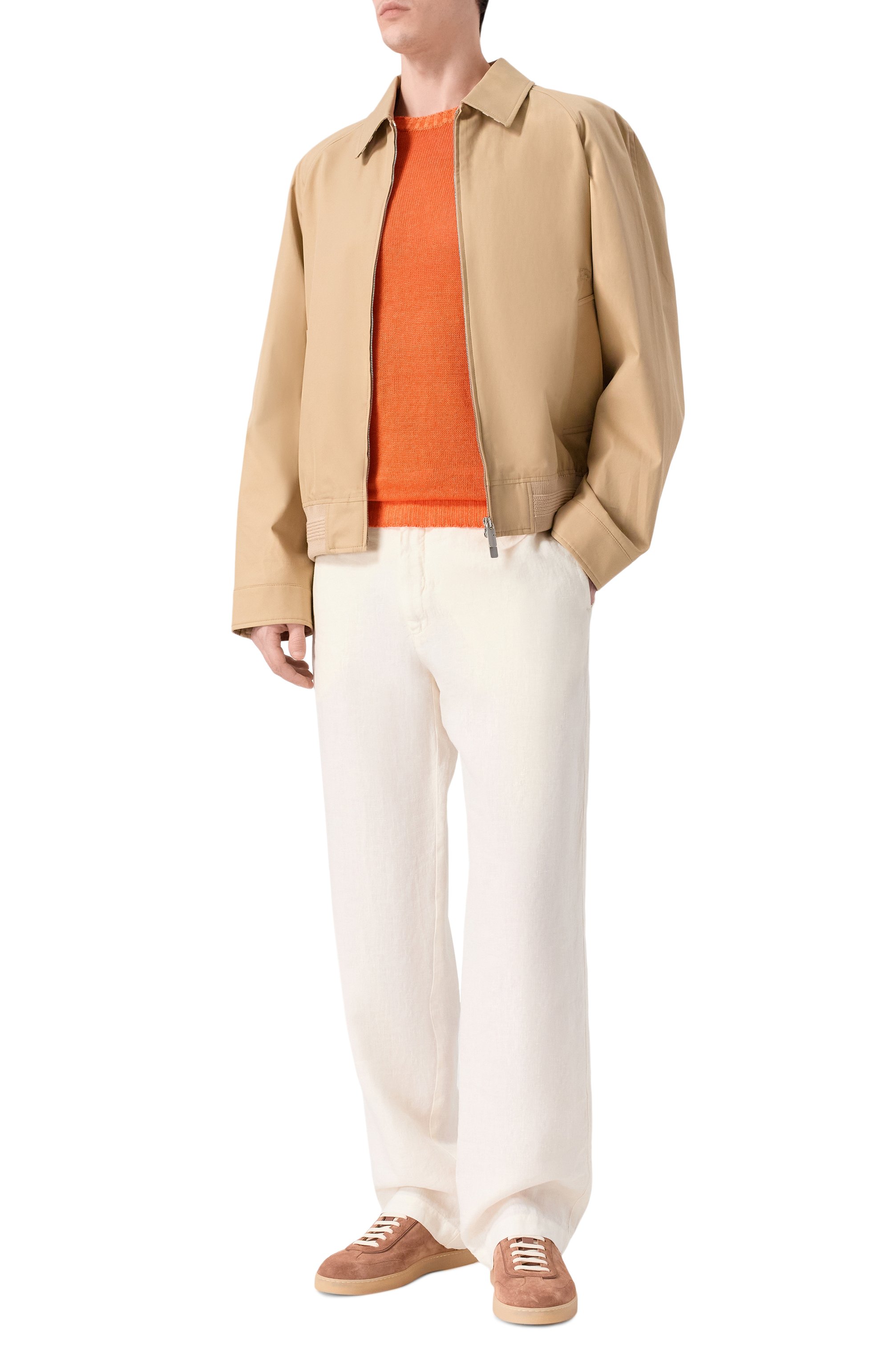 Льняной джемпер 120% LINO, арт. 33ALIM39FF/F966/S000, фото 2