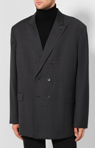 Шерстяной пиджак BALENCIAGA, арт. 579784/TFT07, фото 3