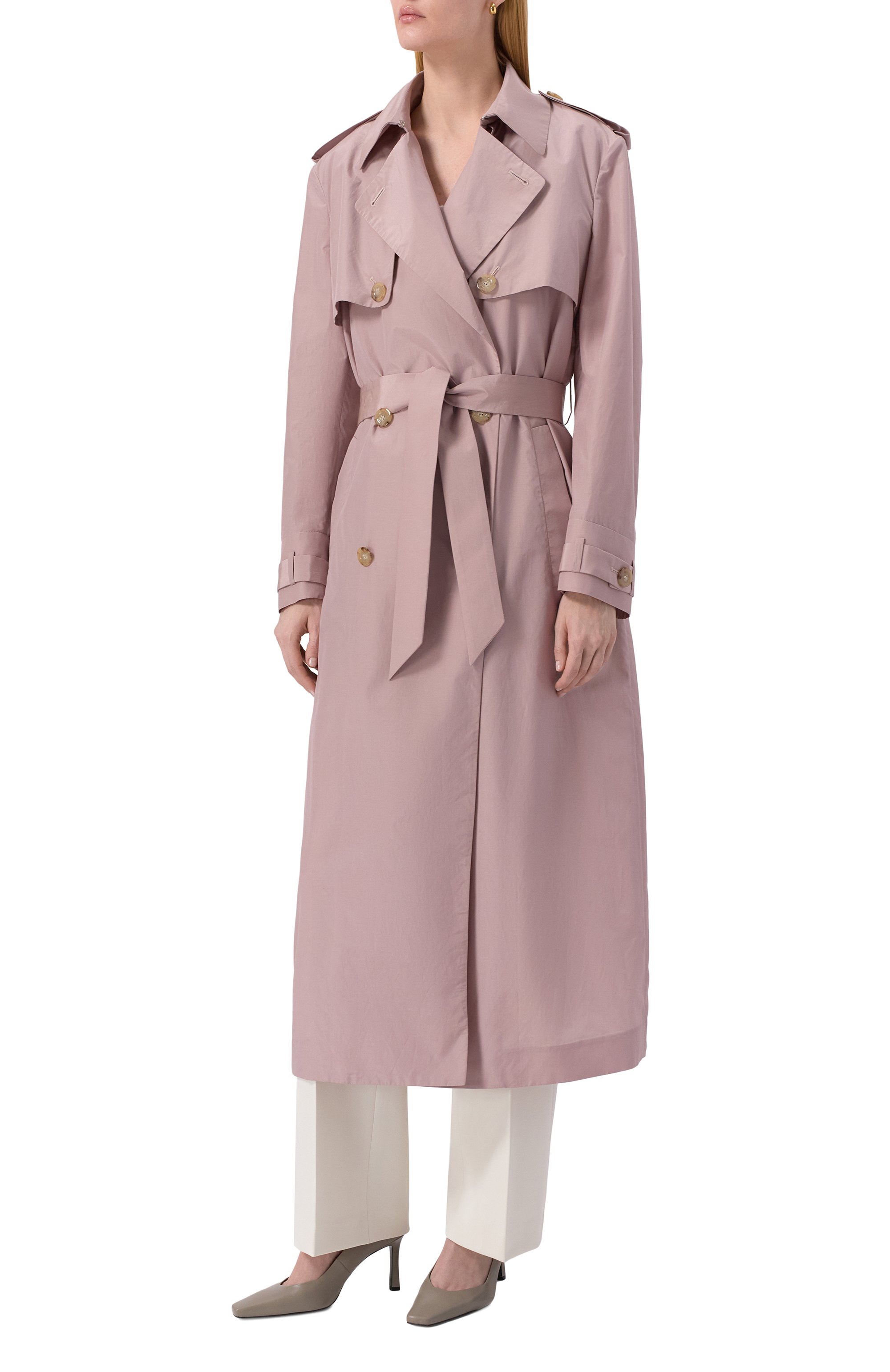 Тренч из хлопка и шелка COLOMBO, арт. GC00500/T0294-J0, фото 3