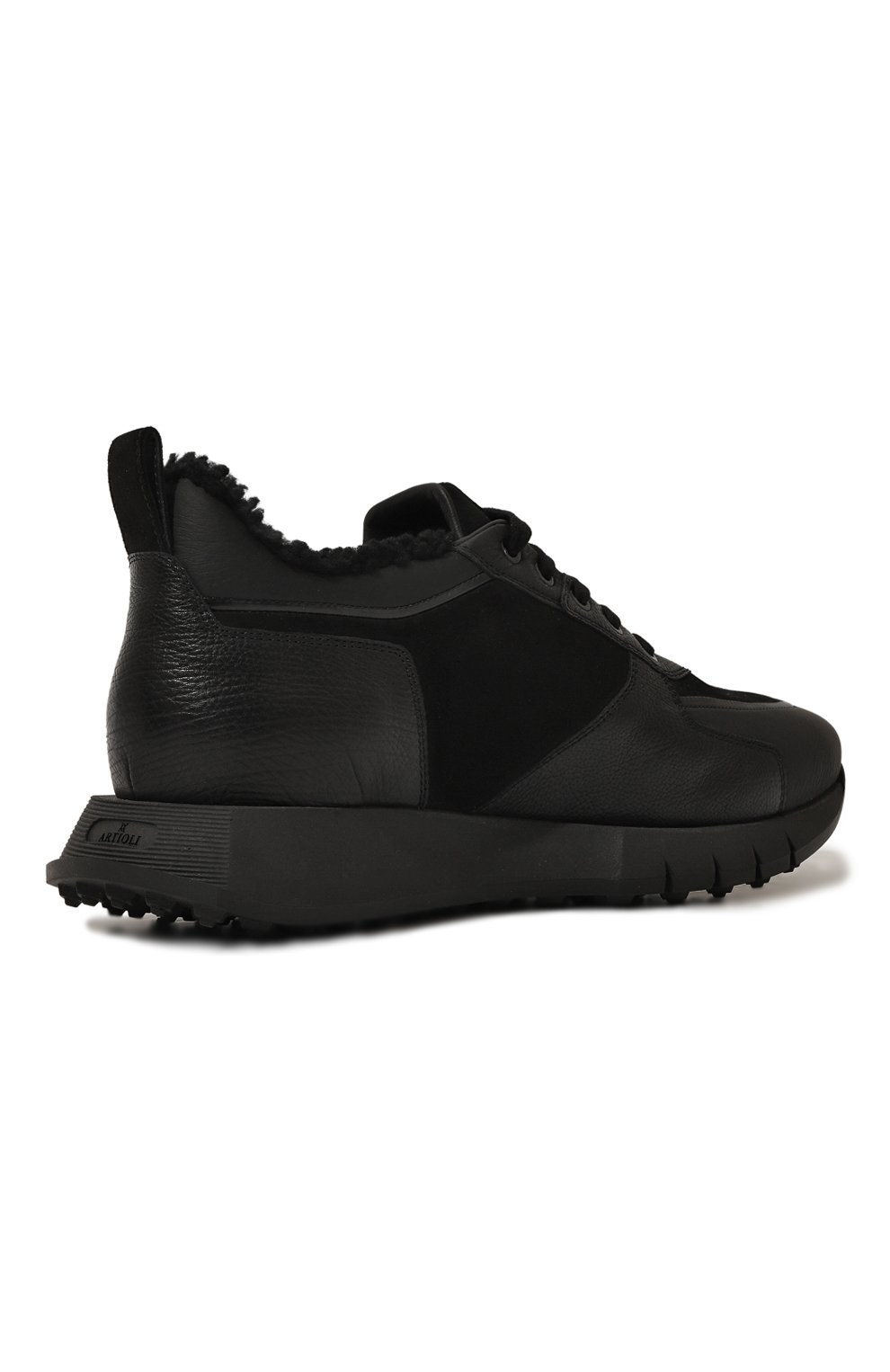 Кожаные кроссовки edge ARTIOLI, арт. 0S547/RUBBERIZ.S.KID/SUEDE/LAMA CALF/BABY CALF/BAB, фото 5