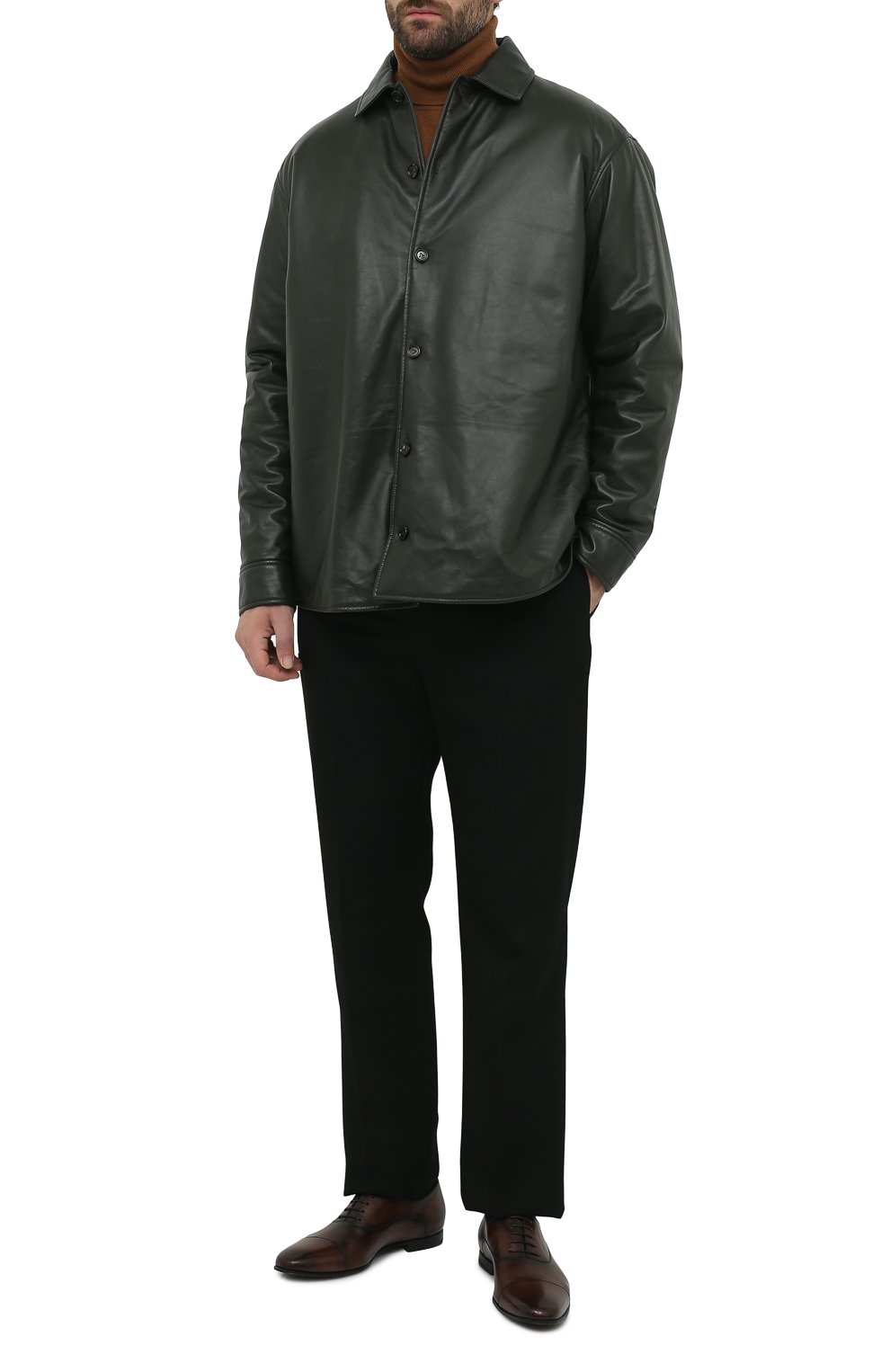 Кожаные оксфорды BARRETT, арт. 141U002.31/C0RSAR0, фото 2