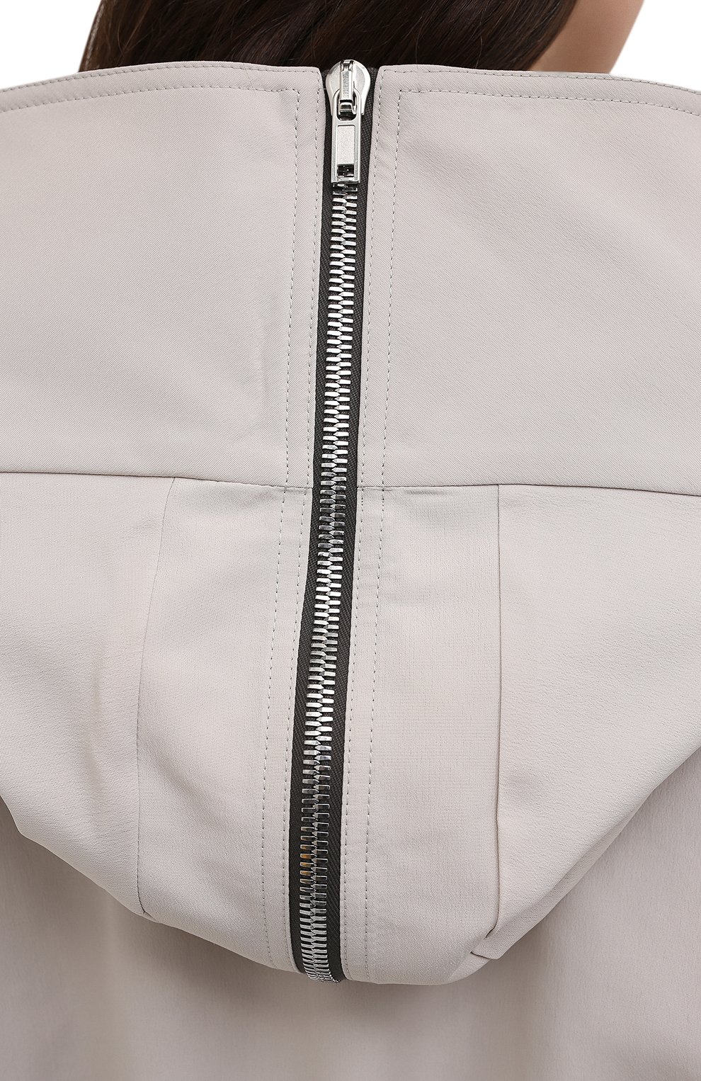 Куртка RICK OWENS светло-серого цвета по цене 112500 руб., арт. RP21S3736/TS, фото 5 Куртка RICK OWENS, арт. RP21S3736/TS, фото 5