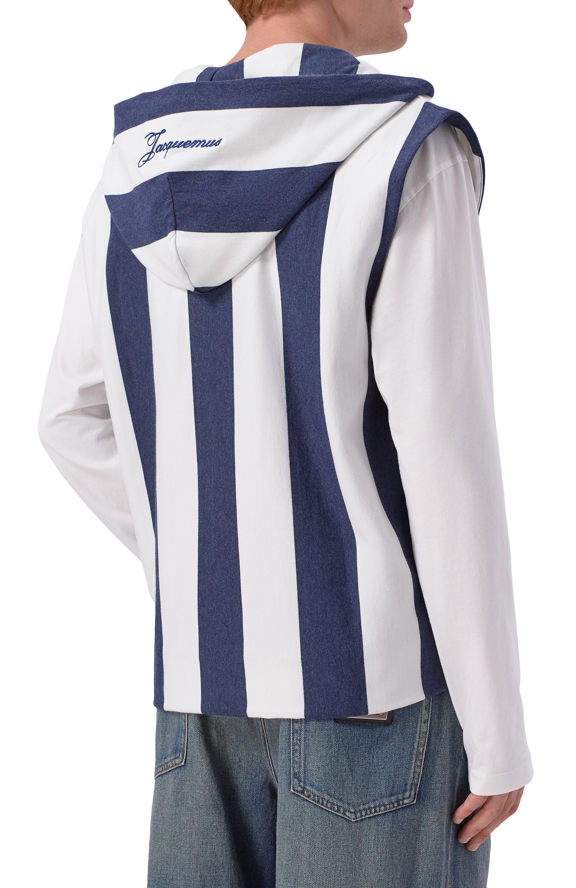 Хлопковый жилет JACQUEMUS, арт. 26EH0M00425/AJ00294, фото 4