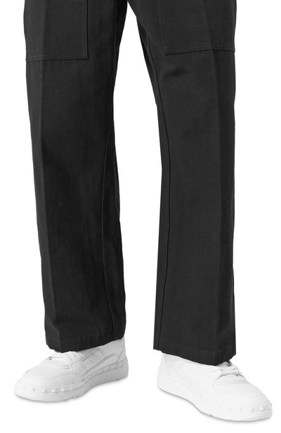 Кожаные кеды freedots VALENTINO, арт. 6Y2S0H43/RDG, фото 3