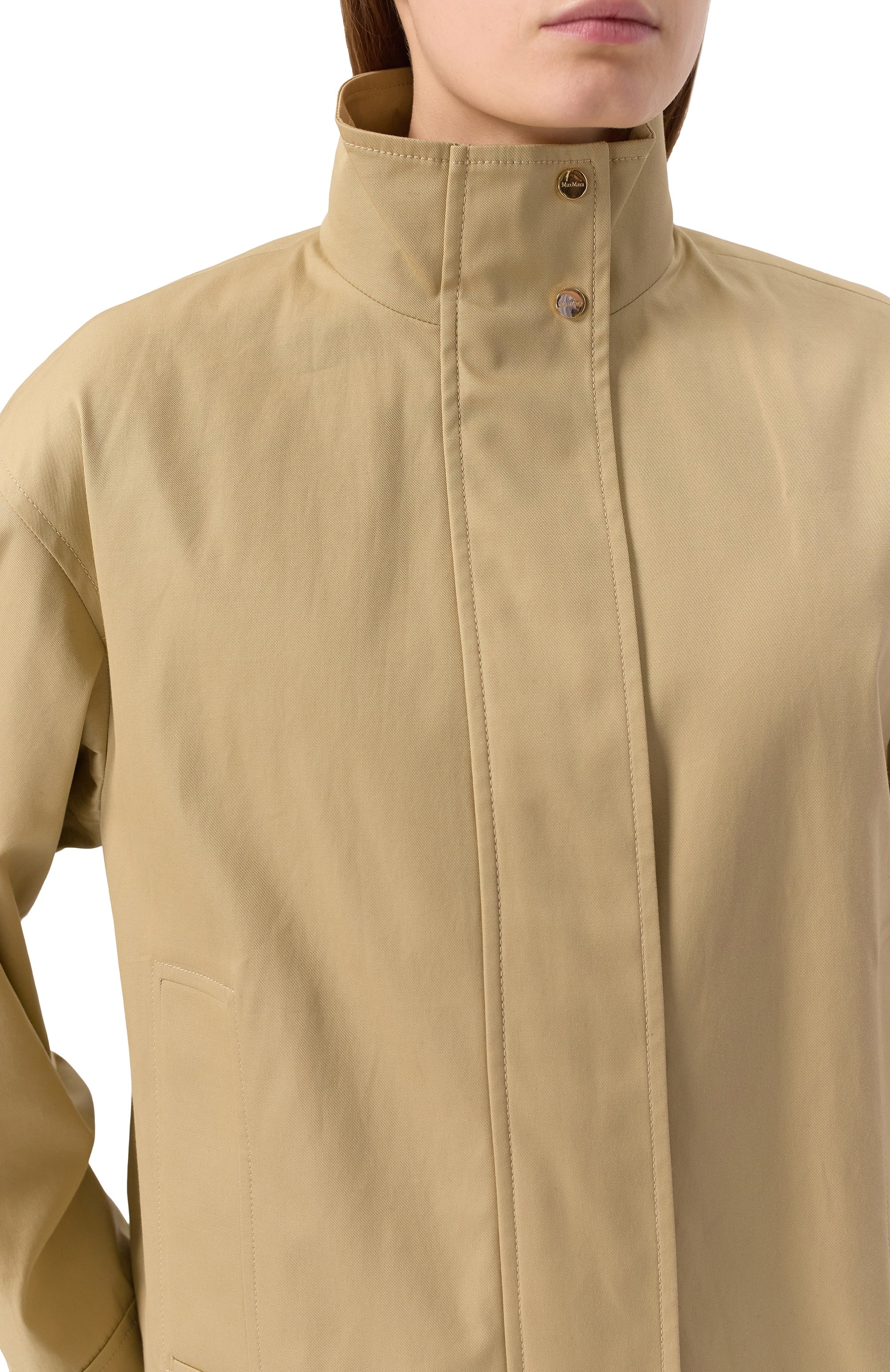 Хлопковая куртка MAX MARA STUDIO, арт. SEMELE, фото 5