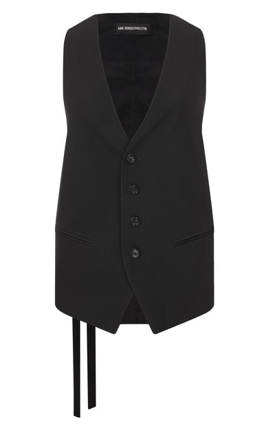 Женский жилет из вискозы ANN DEMEULEMEESTER, арт. B0012379/FA558