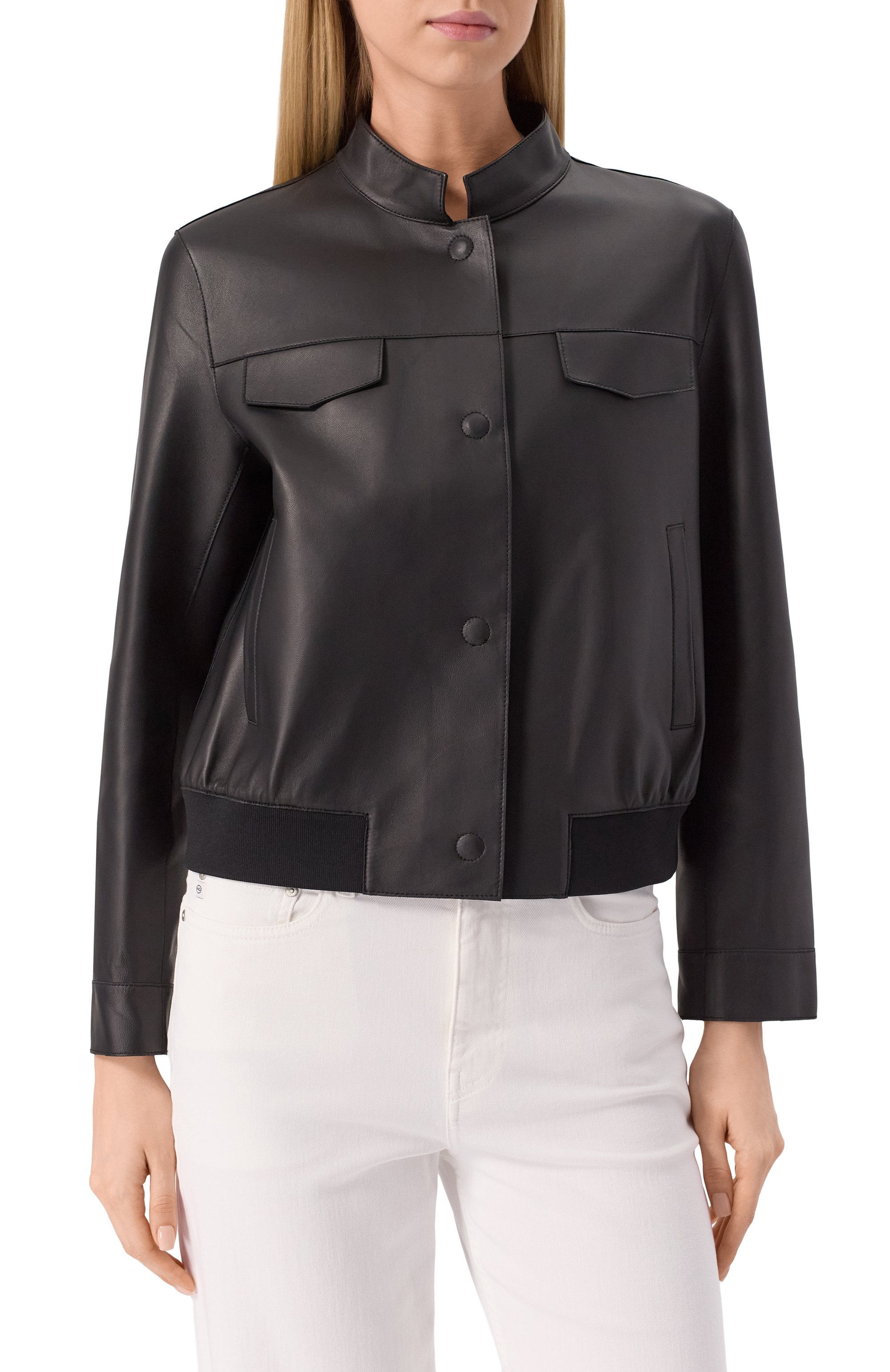 Кожаная куртка DIEGO M, арт. 25EM-A111, фото 3