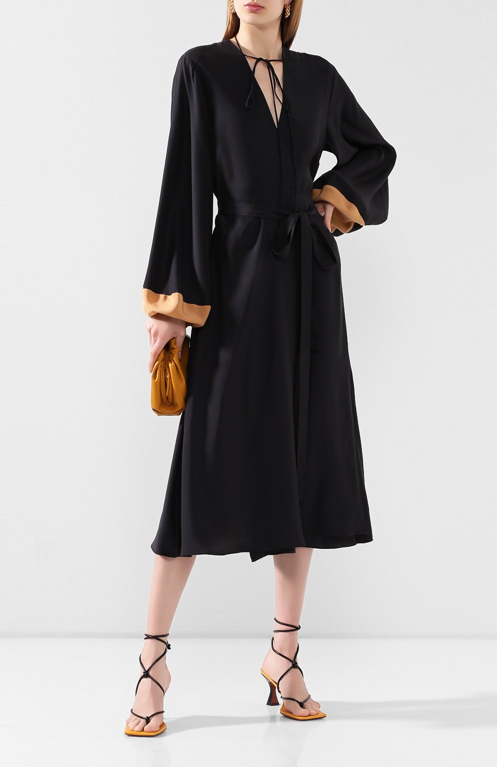 Платье STELLA MCCARTNEY черного цвета по цене 146000 руб., арт. 600689/S0A52, фото 2 Платье STELLA MCCARTNEY, арт. 600689/S0A52, фото 2