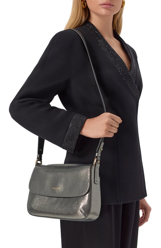 Сумка La Prima Soft small Giorgio Armani Y1B080/YZW4A Серый  Y1B080/YZW4A Фото 2