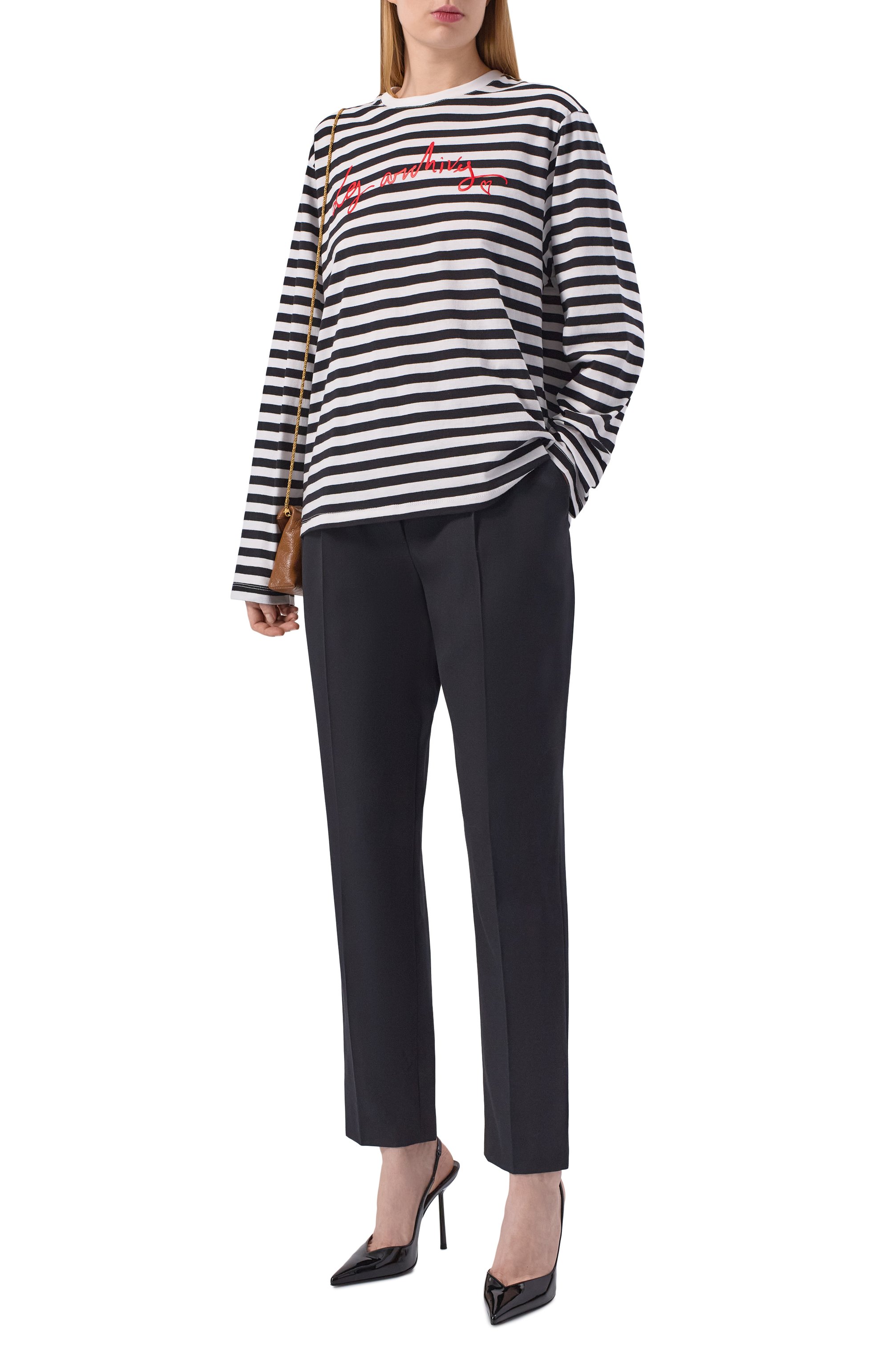 Хлопковый лонгслив LES ARCHIVES, арт. LA_019, фото 2