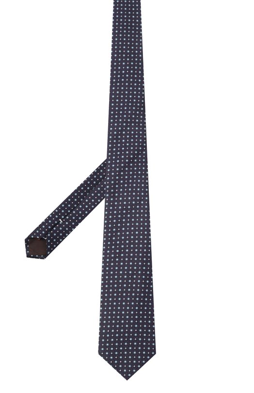 Шелковый галстук Canali 18/HJ04494 Синий  18/HJ04494 Фото 3