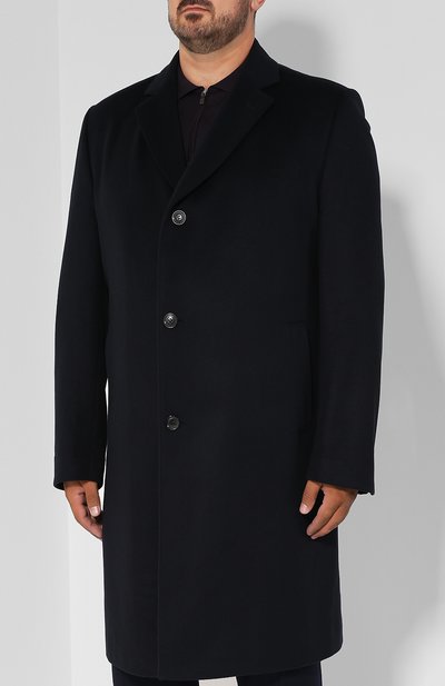 Кашемировое однобортное пальто EDUARD DRESSLER, арт. 601800/70102, фото 3