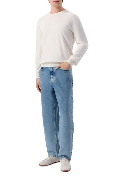 Кожаные кеды sorbonne 12 STOREEZ кремового цвета по цене 24000 руб., арт. 136160, фото 2 Кожаные кеды sorbonne 12 STOREEZ, арт. 136160, фото 2