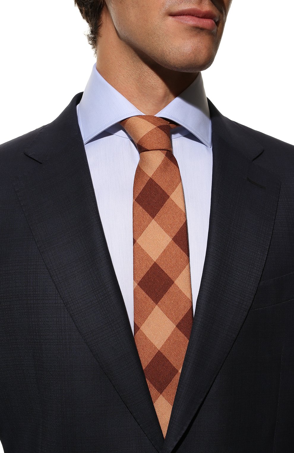 Галстук из шерсти и шелка BOSS, арт. 50480849, фото 2