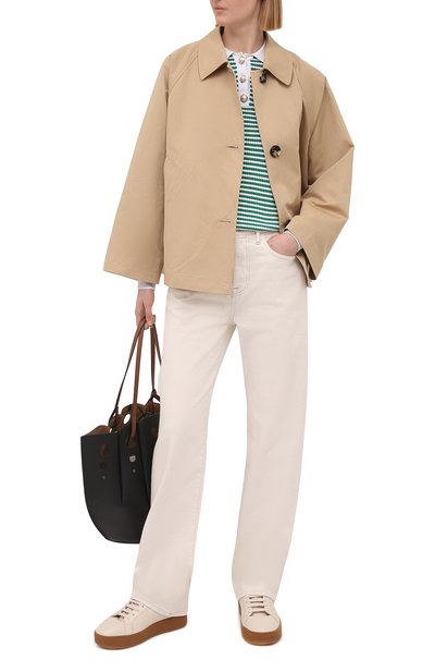 Куртка из хлопка и льна MARNI, арт. GIMA0149A0/TCZ35, фото 2