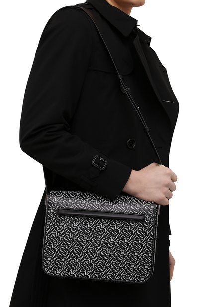 Кожаная сумка BURBERRY, арт. 8049438, фото 2