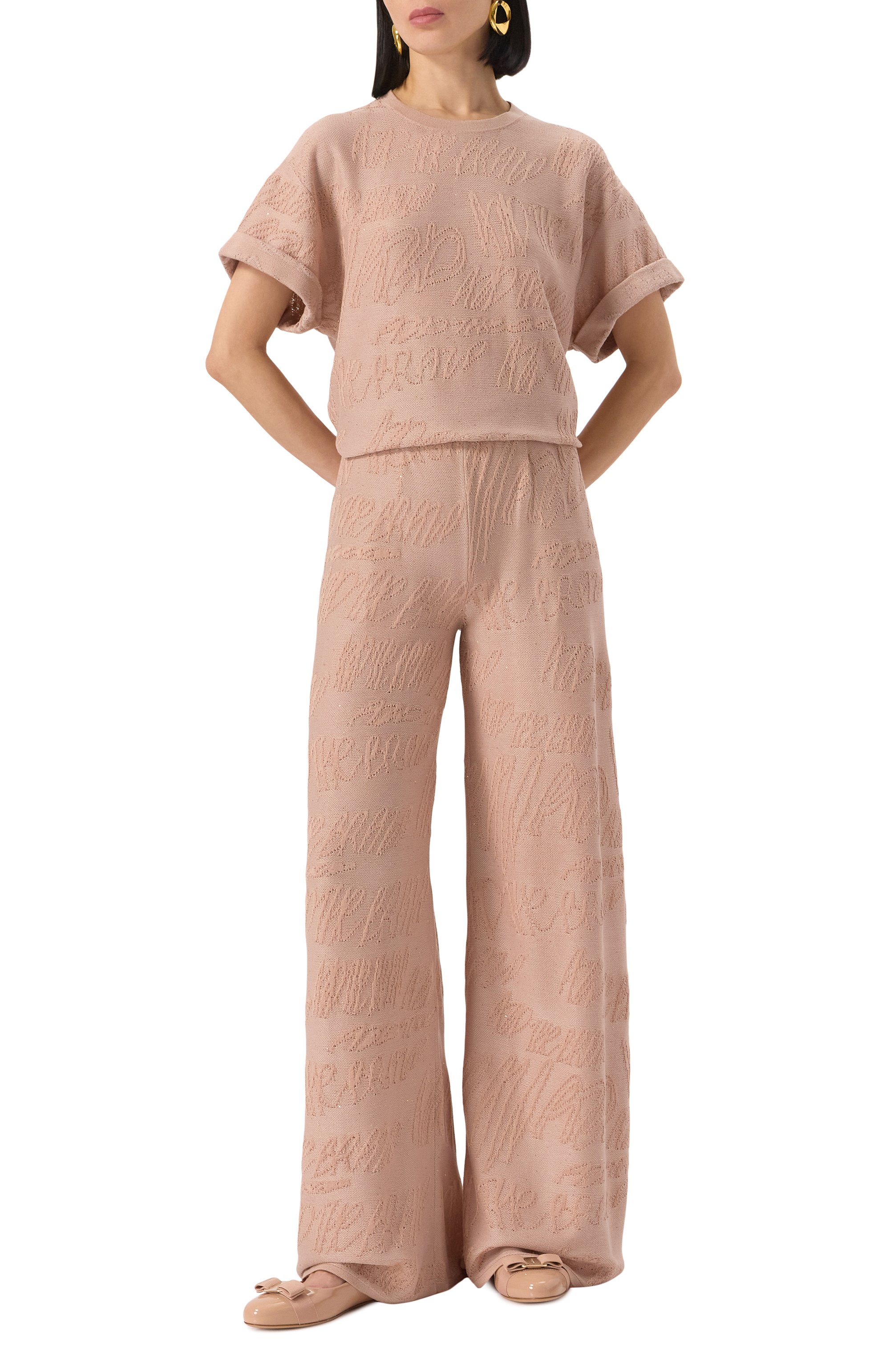 Футболка из хлопка и вискозы AND THE BRAND, арт. S25-TS014S-1204-301, фото 2