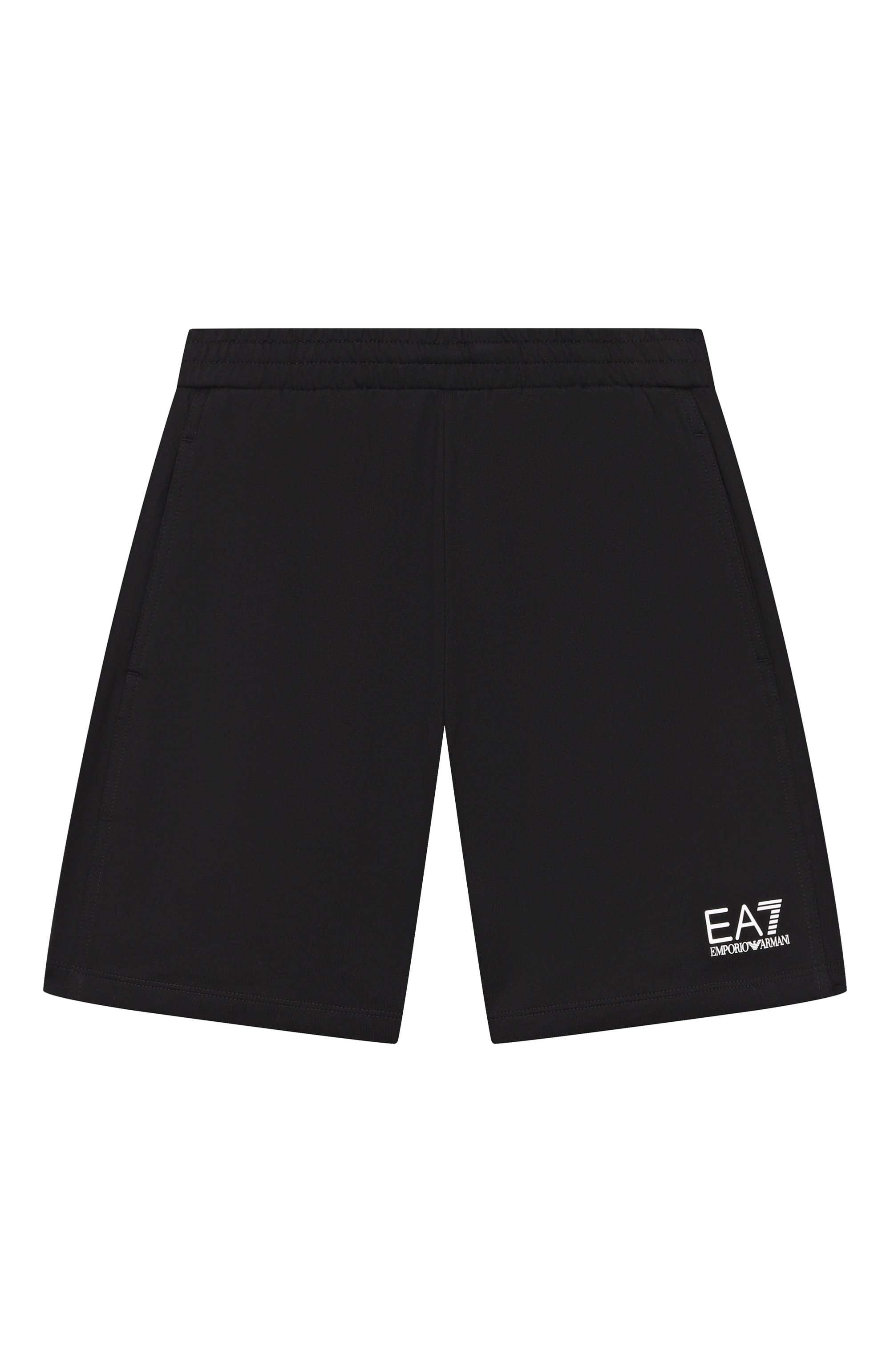 Комплект из футболки и шорт EA7 бежевого цвета по цене 9985 руб., арт. 7B000302/AF10375, фото 4 Комплект из футболки и шорт EA7, арт. 7B000302/AF10375, фото 4