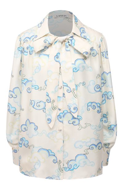 Женская шелковая блузка LANVIN, арт. RW-T0601I-4832-P21