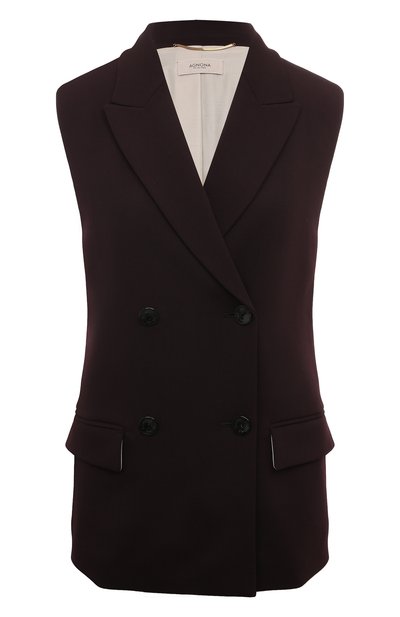 Женский шерстяной жилет AGNONA, арт. TX0807E/UW020E