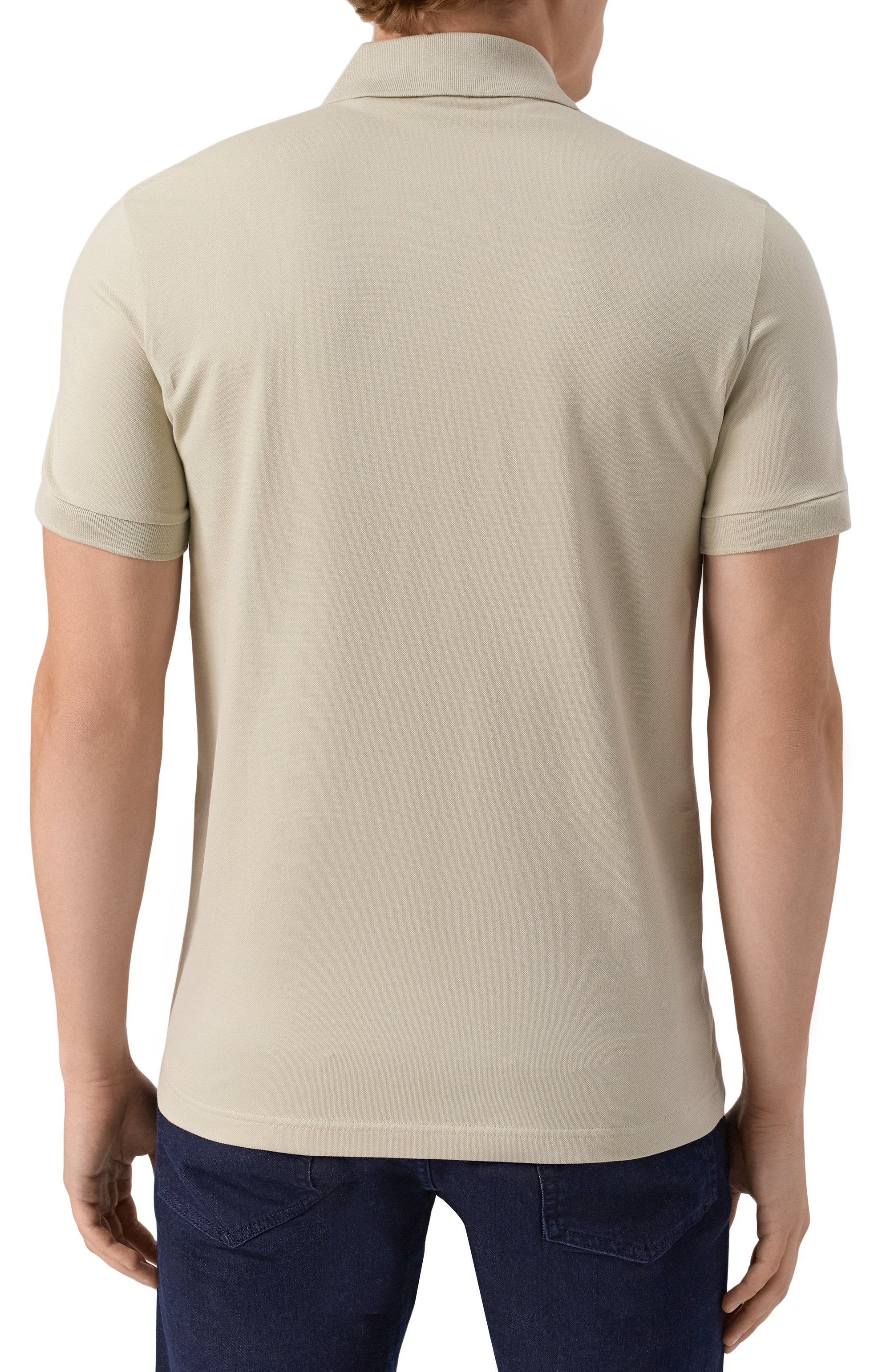 Хлопковое поло BOSS ORANGE, арт. 50507803, фото 4