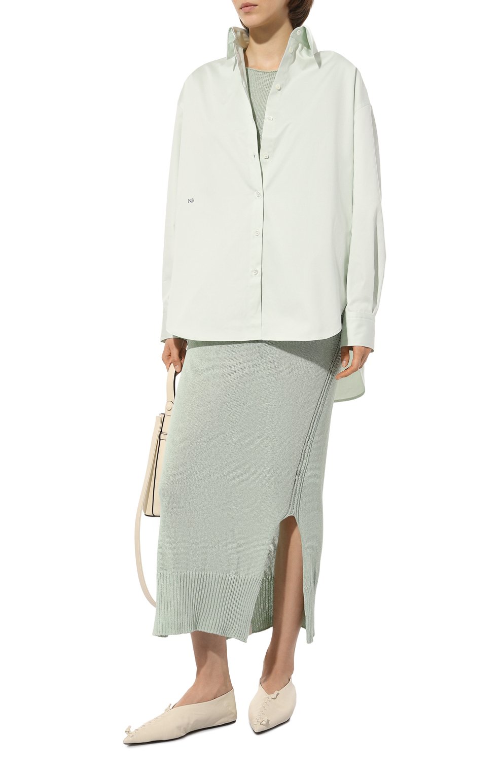 Хлопковая рубашка NOBLE&BRULEE, арт. NB001NB/6013004/027, фото 2