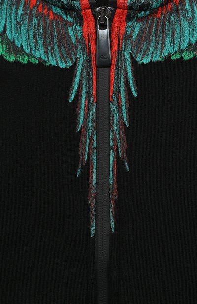 Хлопковая толстовка MARCELO BURLON KIDS OF MILAN, арт. 20I/B/MB/2204/0020/2-6Y, фото 3