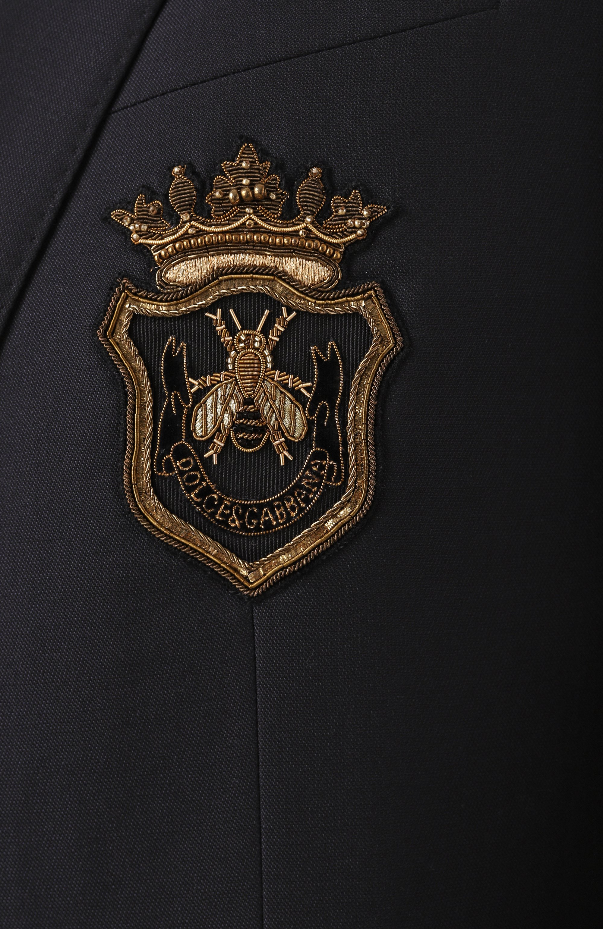 Пиджак из шерсти и шелка DOLCE & GABBANA, арт. G2LK0Z/FU3H1, фото 8