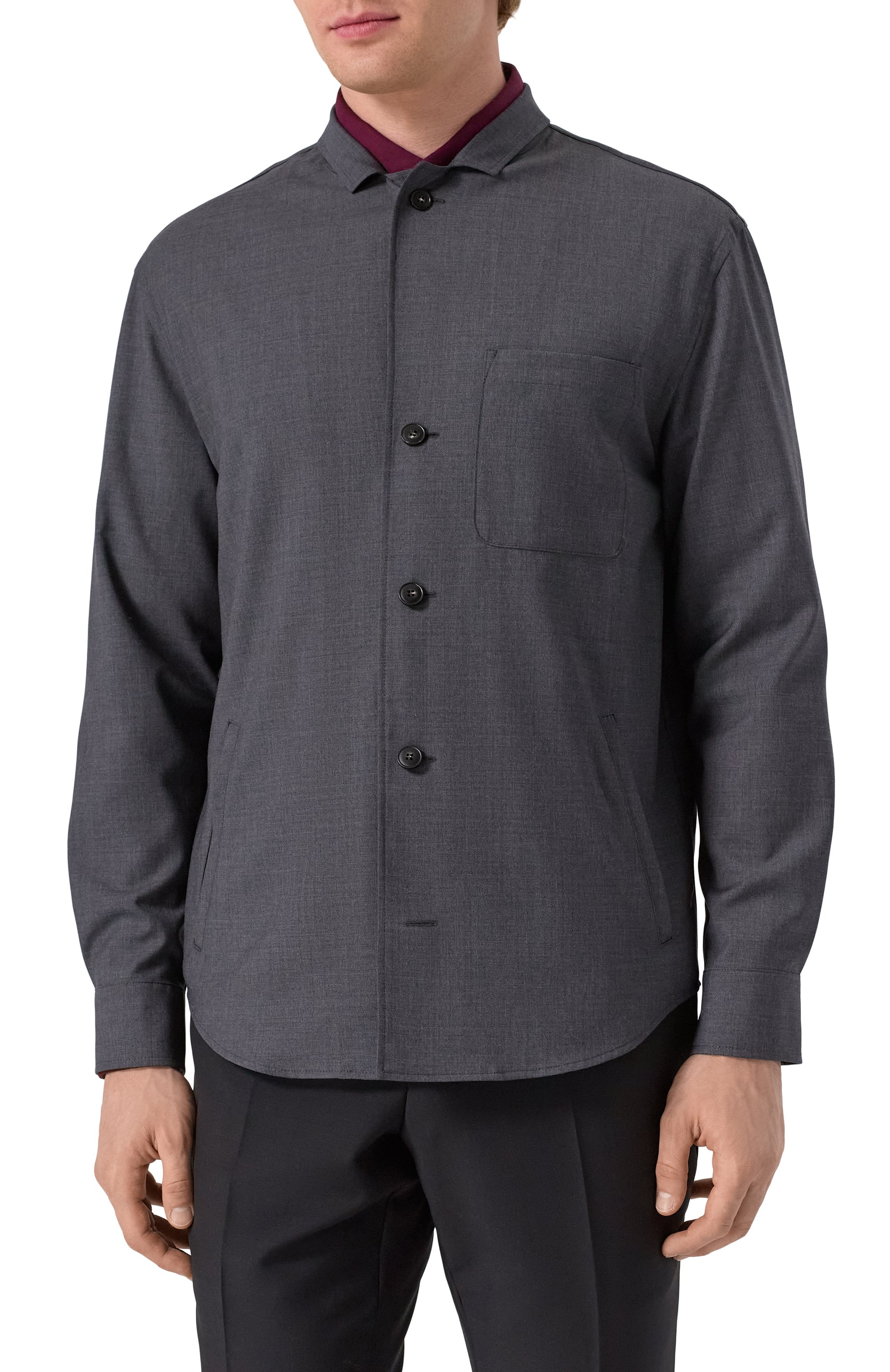 Шерстяной пиджак CANALI, арт. 31015/AR03652, фото 10