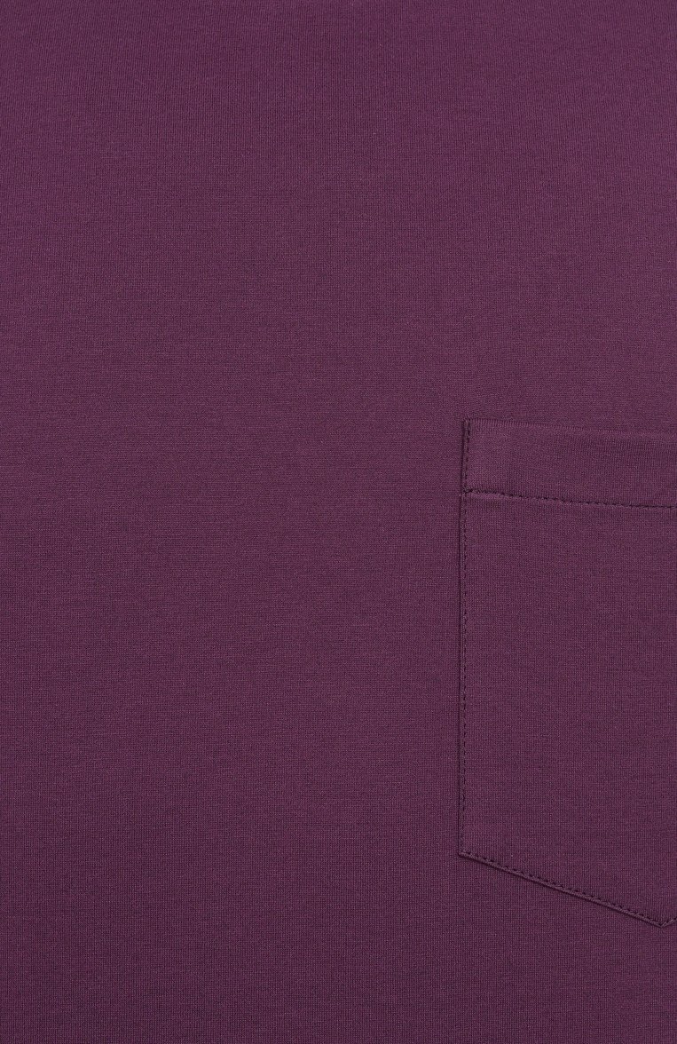 Мужская хлопковая футболка BRUNELLO CUCINELLI фиолетового цвета, арт. M0B131376 | Фото 6 (Автоматизация ТО: Проставлено; Автоматизация состава: Проставлено; Рукава: Короткие; Материал внешний: Хлопок; Длина (для топов): Стандартные; Детали: Без декора; Стили: Кэжуэл; Мужское Кросс-КТ: Футболка-одежда; Принт: Без принта)