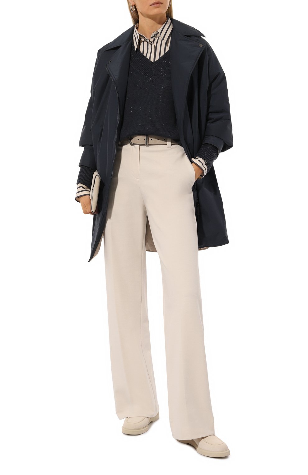 Пуловер из кашемира и шелка BRUNELLO CUCINELLI, арт. M73539922P, фото 2