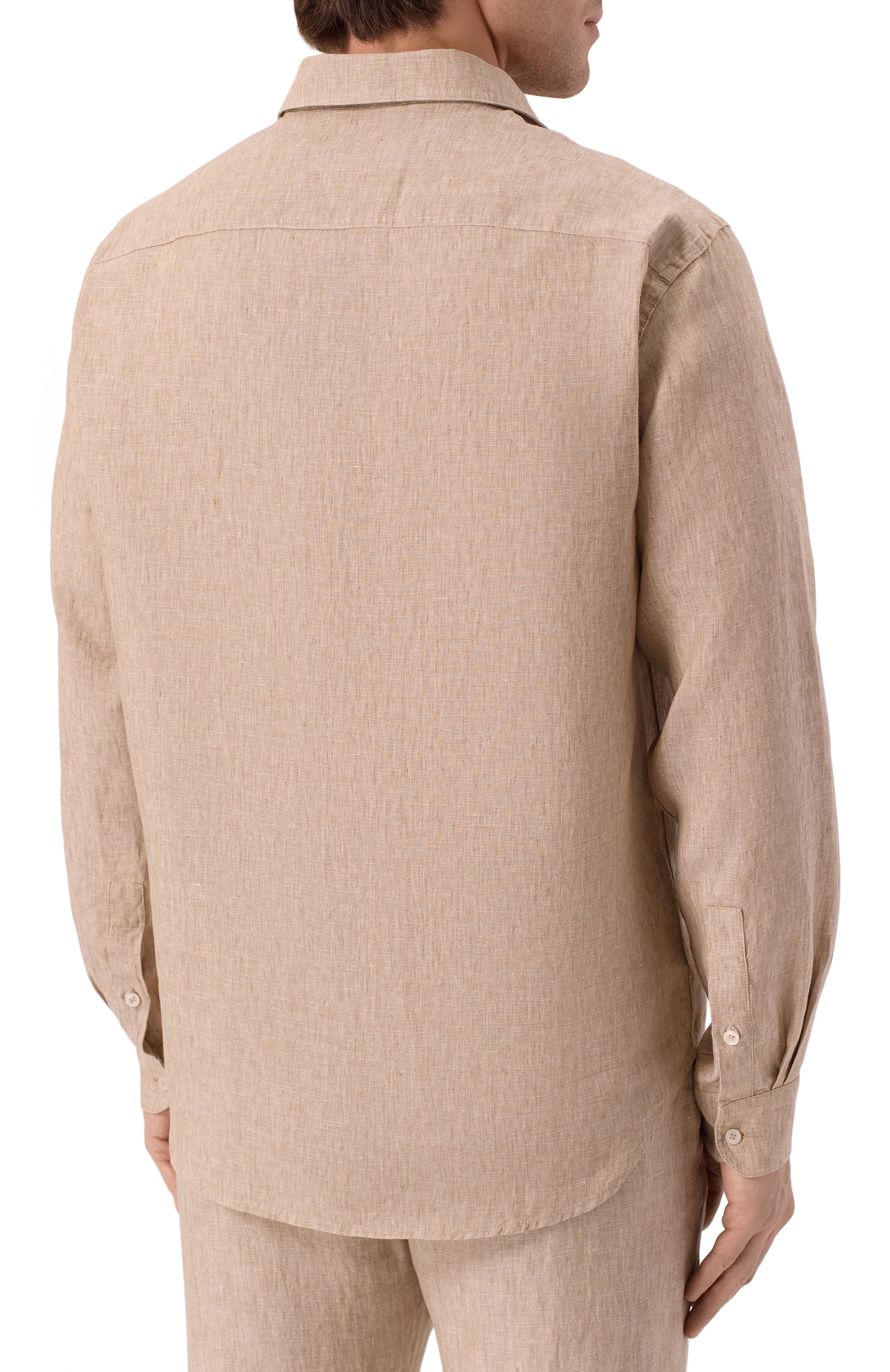 Льняная рубашка PAUL&SHARK, арт. 25413252_001, фото 4