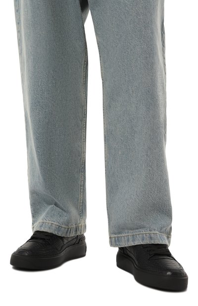 Кожаные кеды b-court flip BALMAIN, арт. CM1VI349/LMAT, фото 3