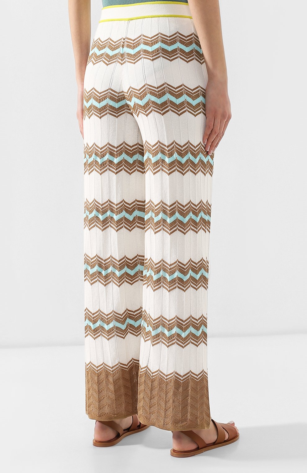 Брюки из смеси хлопка и вискозы M MISSONI, арт. 2DI00048/2K000S, фото 4