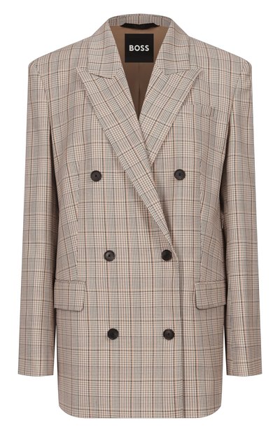 Женский шерстяной жакет BOSS, арт. 50555334